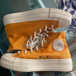 Converse Chuck Taylor All-Star Lift Hi Sunflower/Gold/Egret